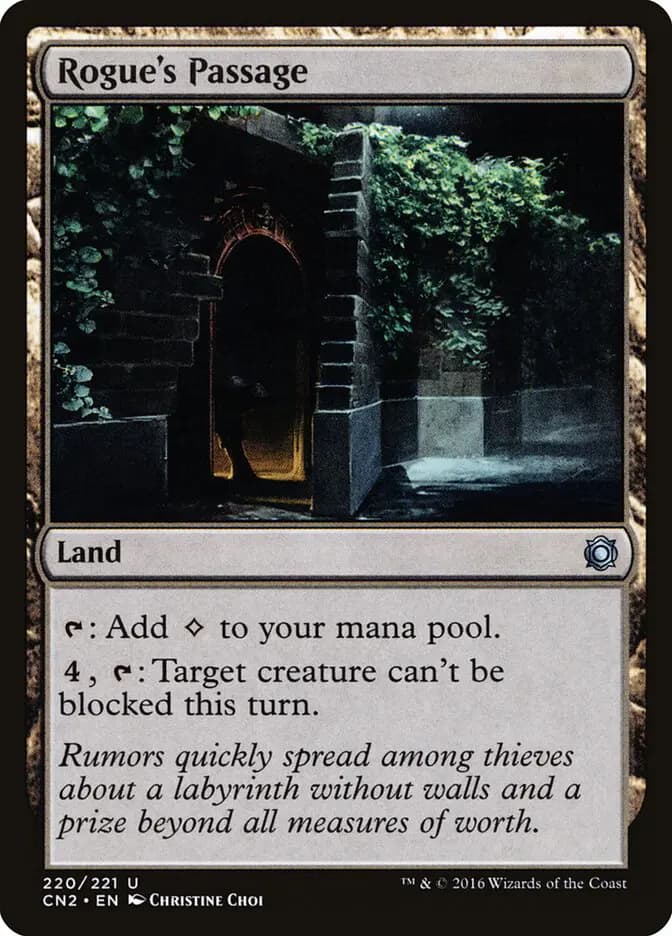 Card image of Rogue's Passage