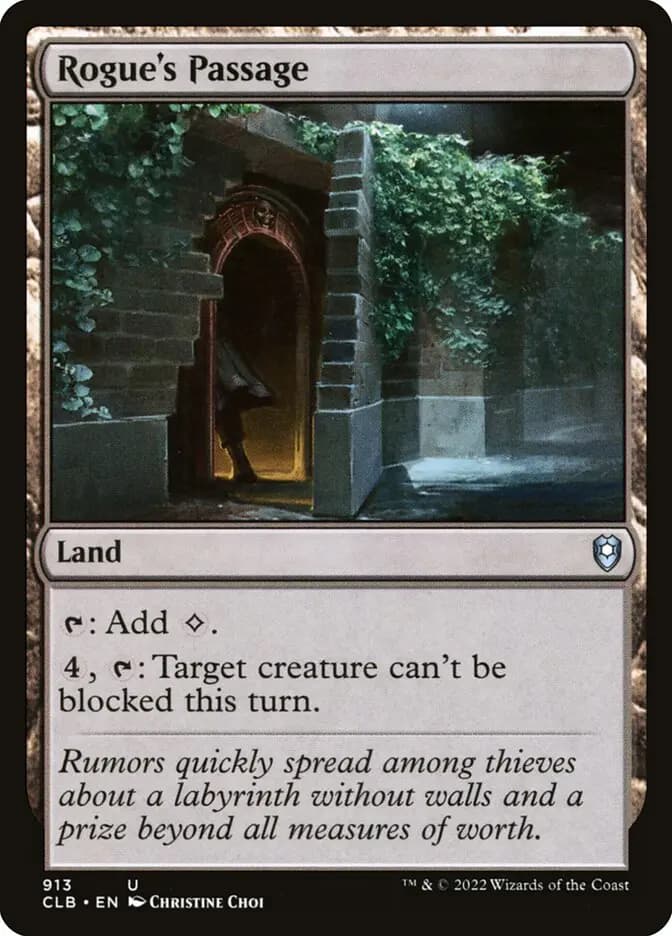 Card image of Rogue's Passage