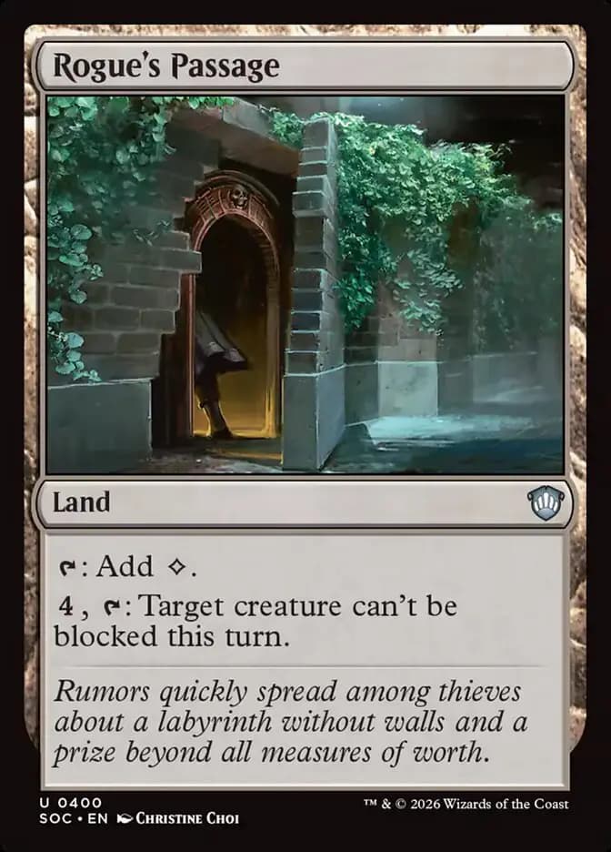 Card image of Rogue's Passage