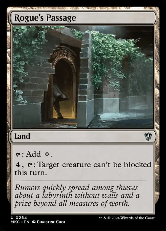 Card image of Rogue's Passage