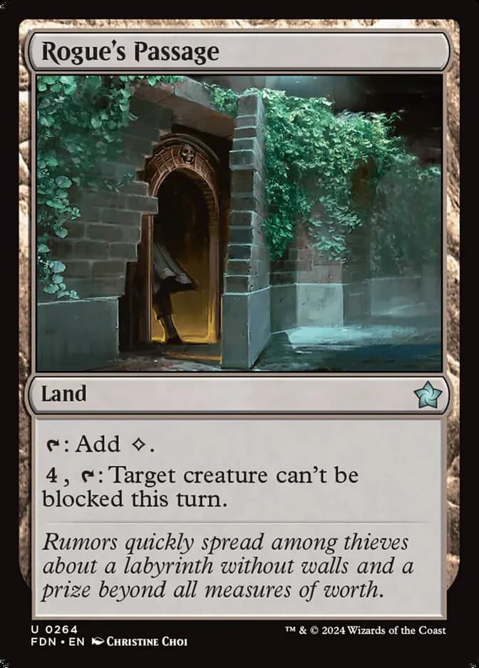 Card image of Rogue's Passage