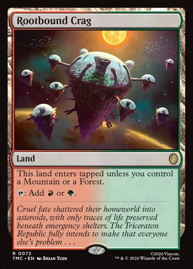 Card image of Rootbound Crag
