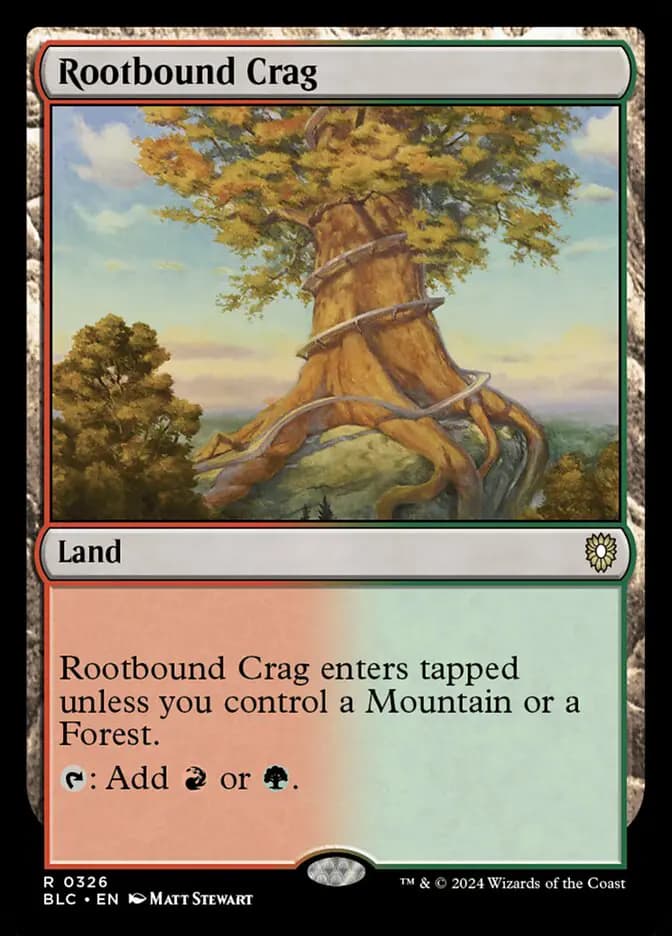 Card image of Rootbound Crag