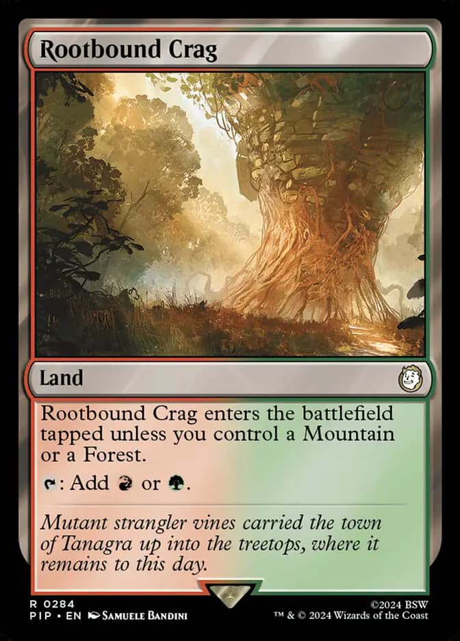 Card image of Rootbound Crag