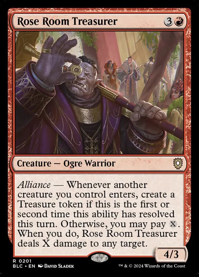 Card image of Rose Room Treasurer