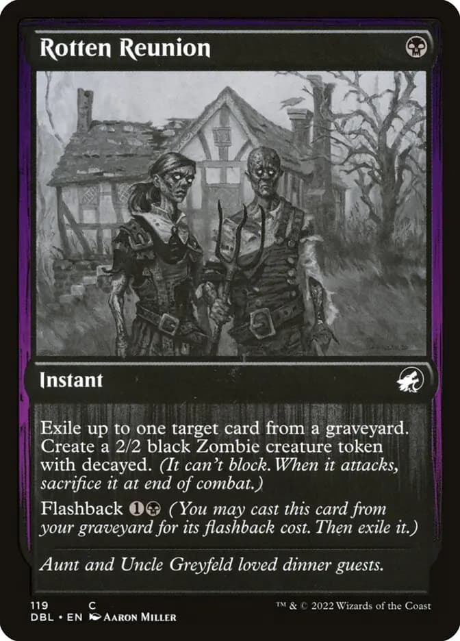 Card image of Rotten Reunion