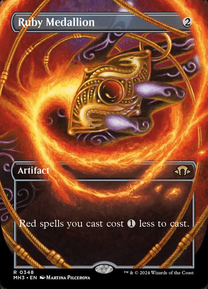 Card image of Ruby Medallion