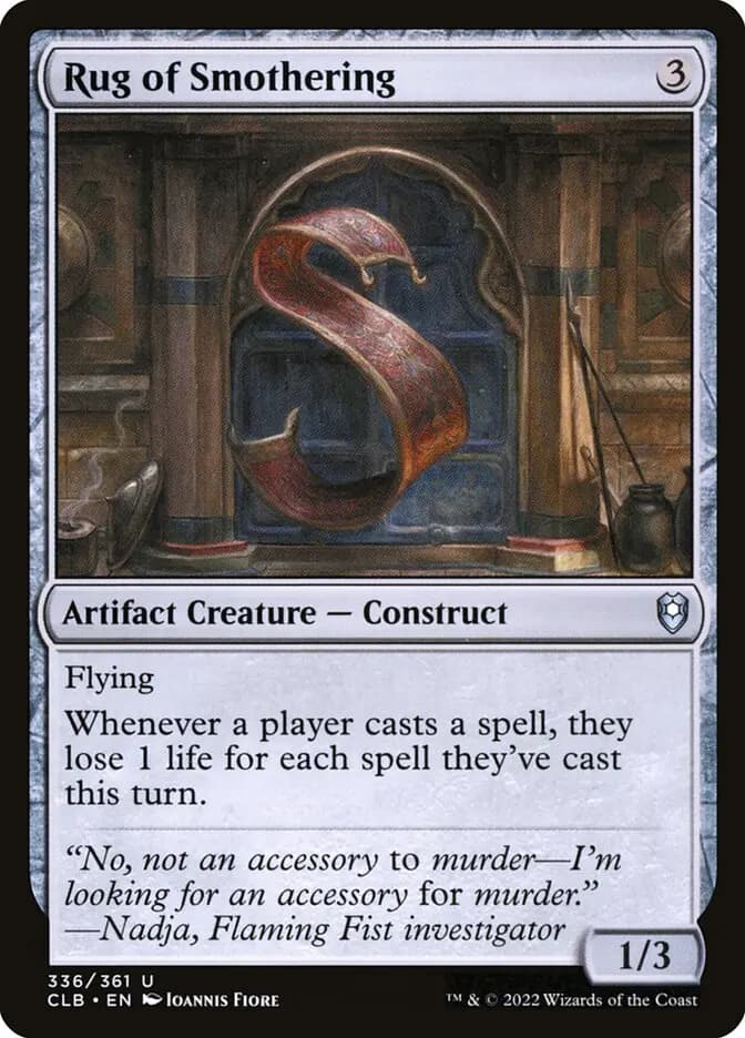 Card image of Rug of Smothering