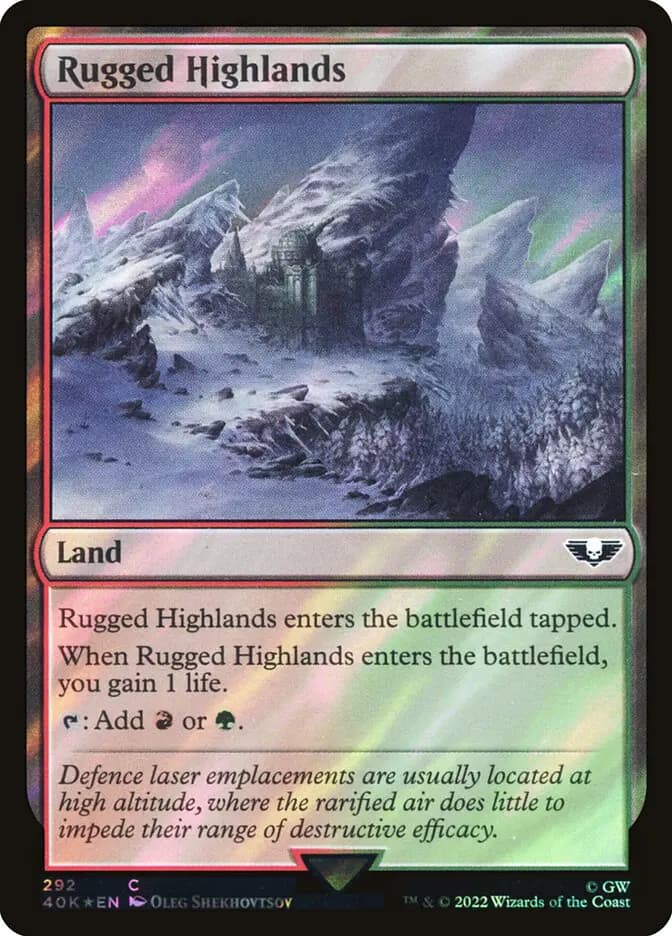 Card image of Rugged Highlands