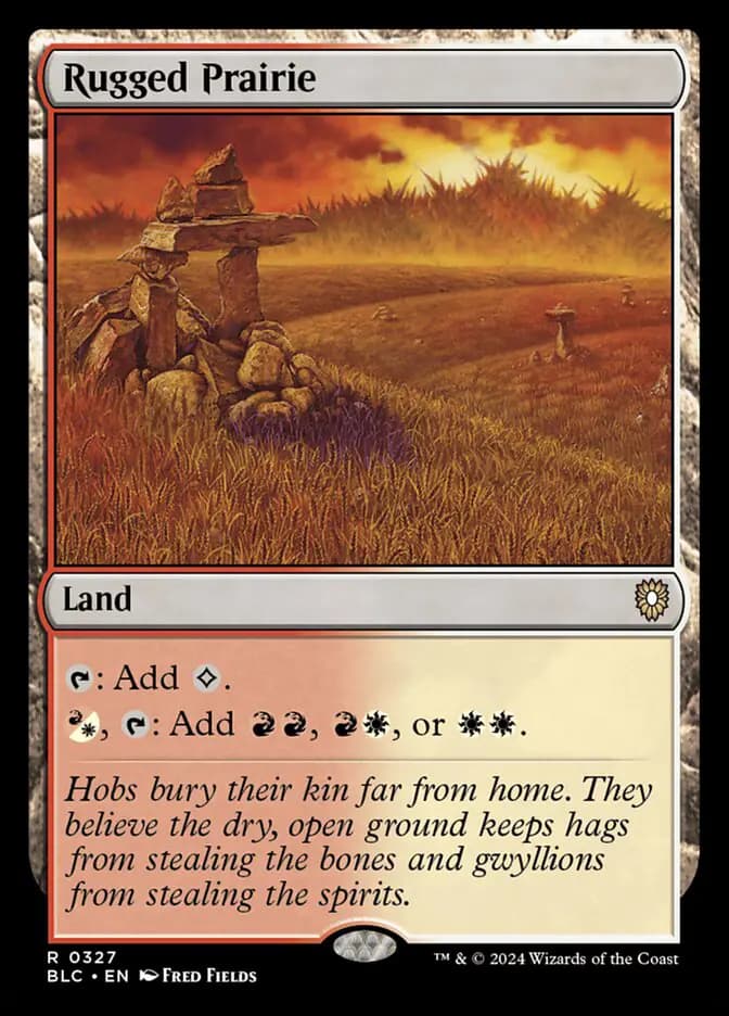 Card image of Rugged Prairie