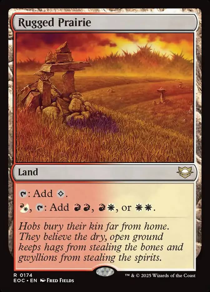Card image of Rugged Prairie