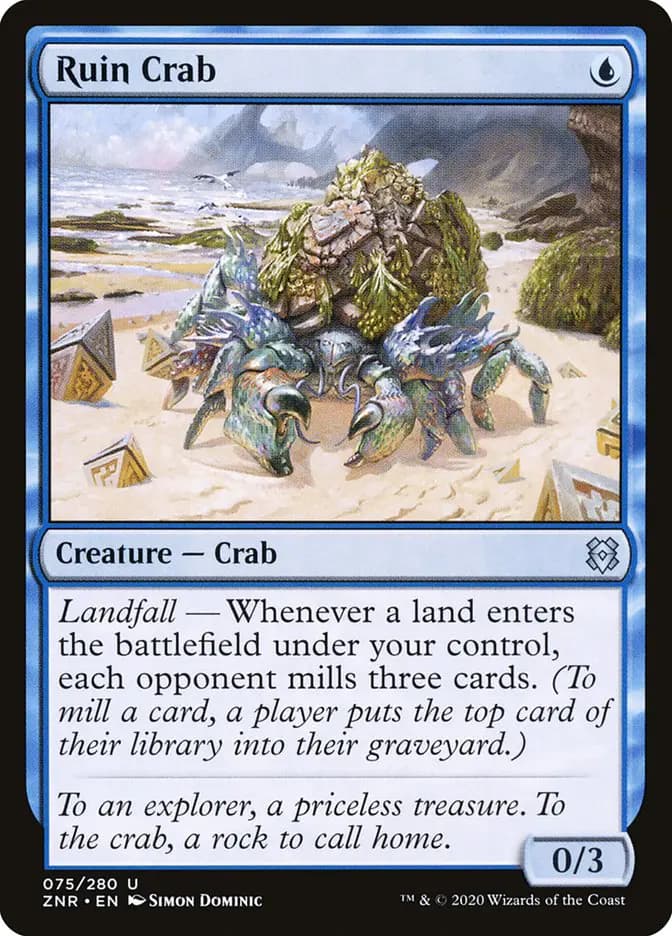 Card image of Ruin Crab