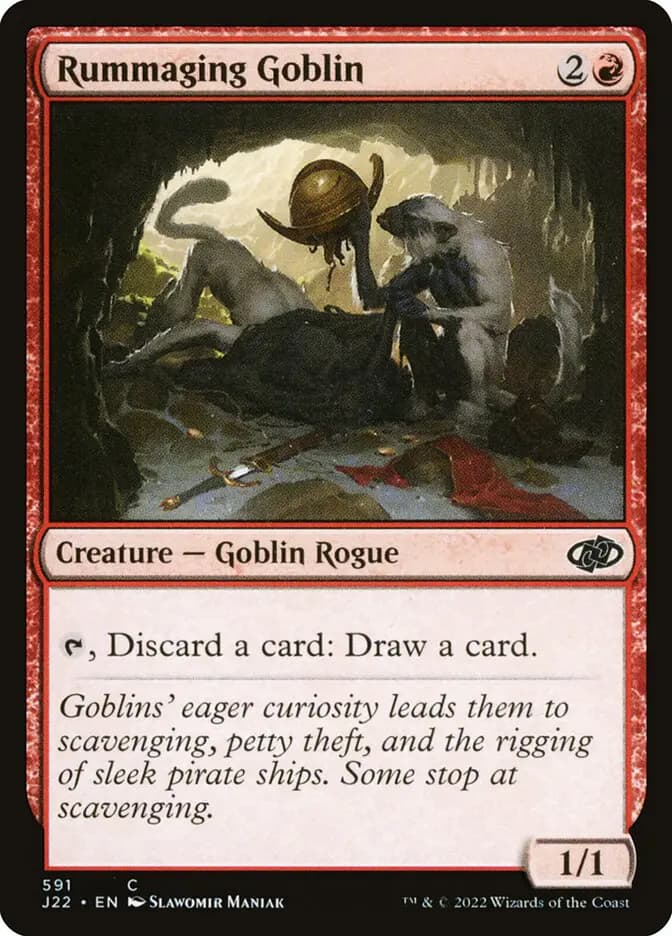 Card image of Rummaging Goblin