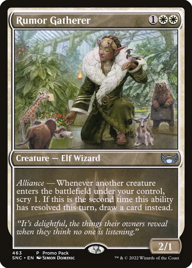 Card image of Rumor Gatherer