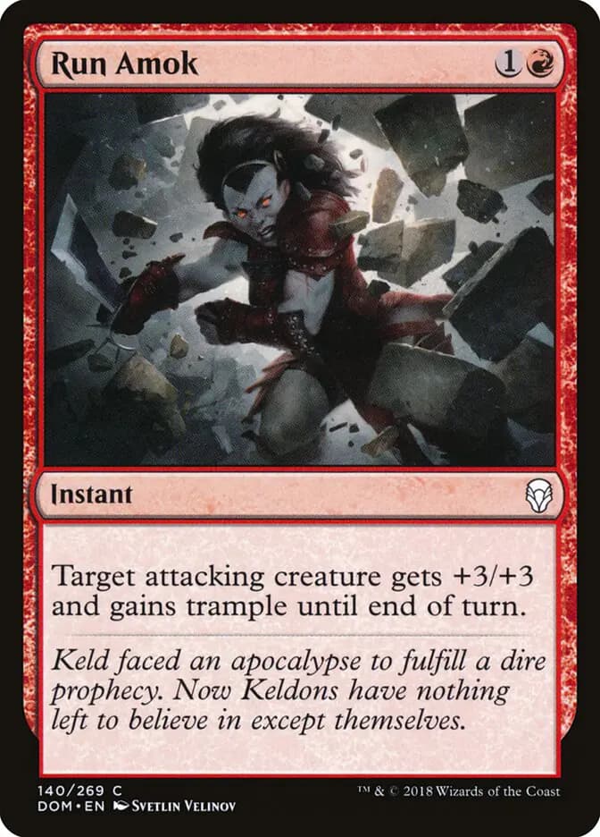 Card image of Run Amok