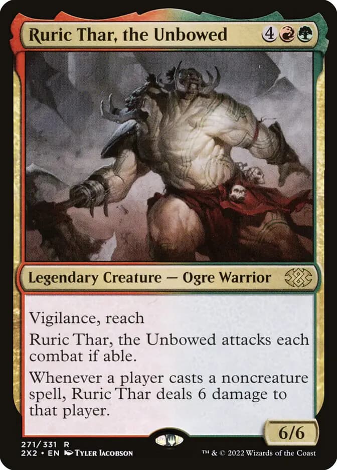 Card image of Ruric Thar, the Unbowed