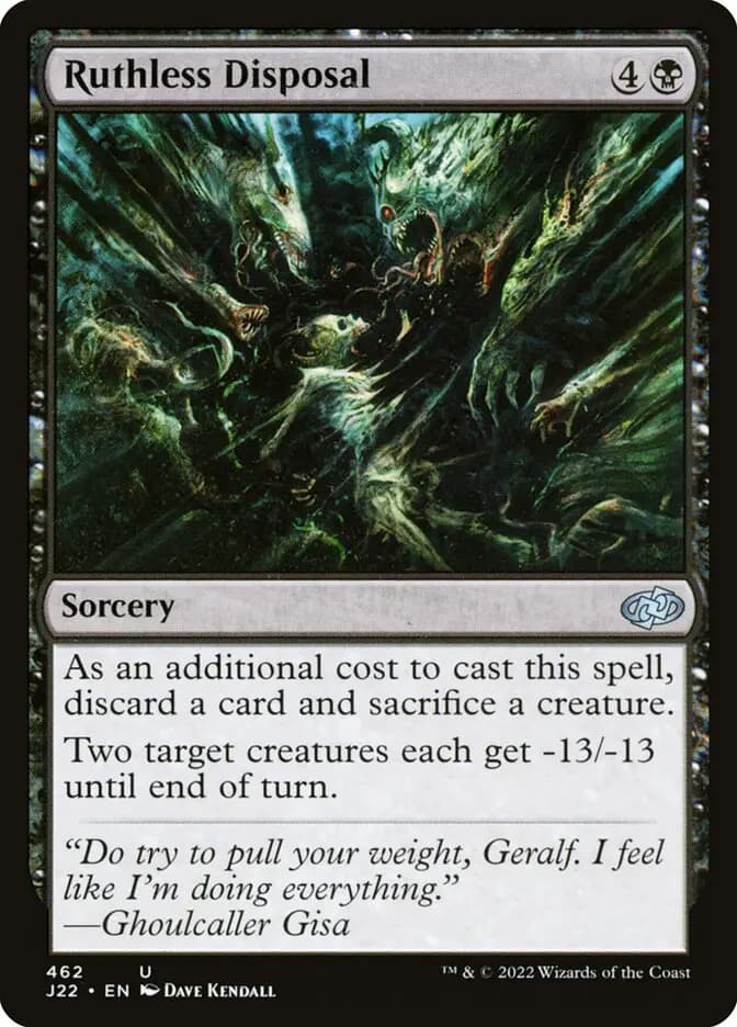 Card image of Ruthless Disposal
