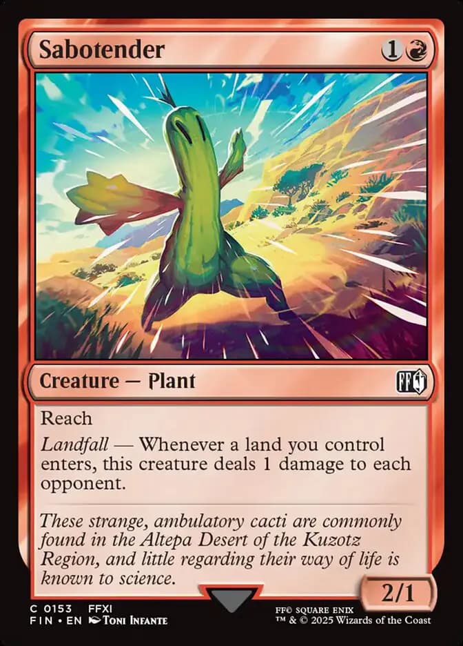 Card image of Sabotender