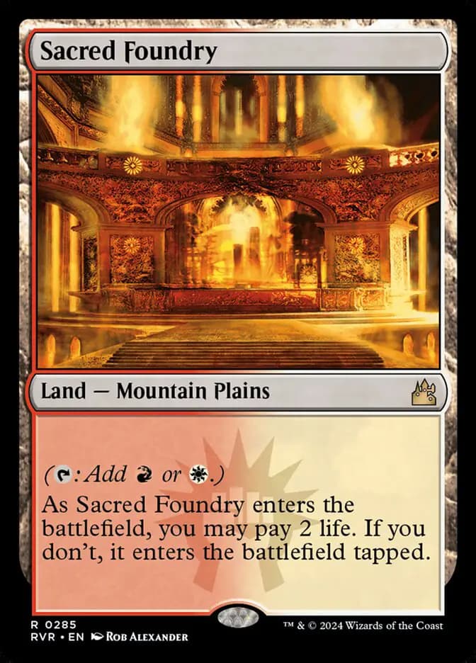 Card image of Sacred Foundry