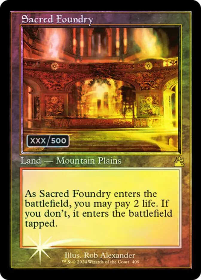 Card image of Sacred Foundry