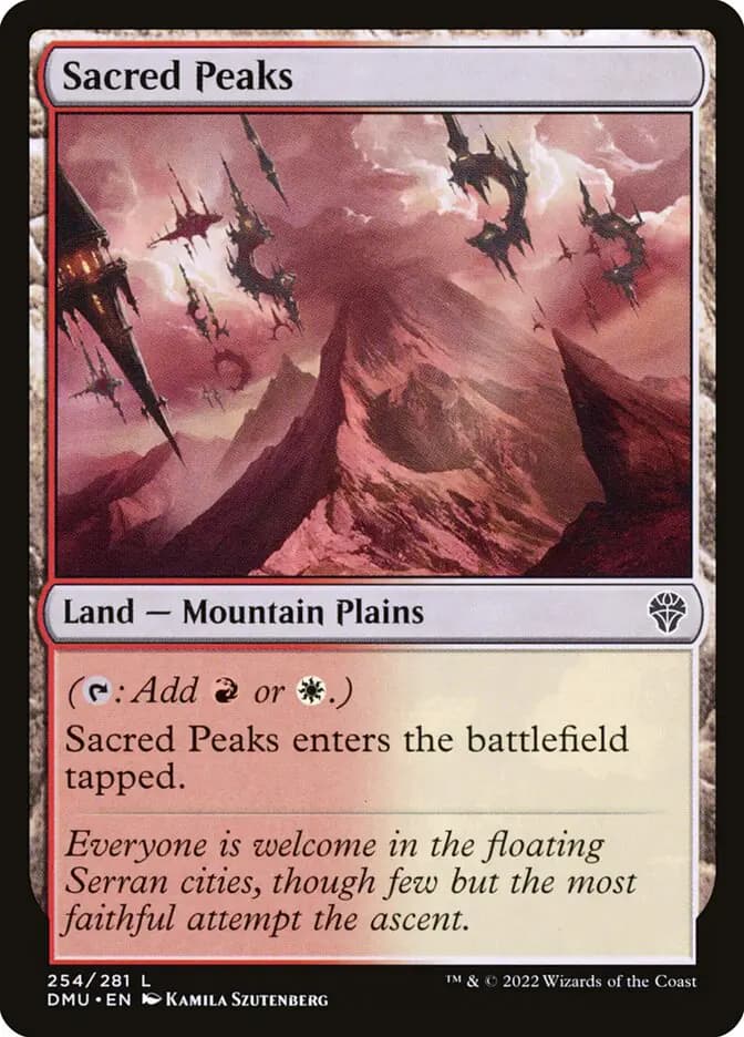 Card image of Sacred Peaks