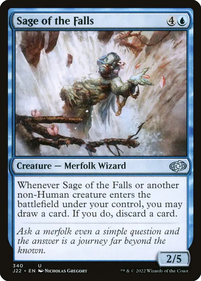 Card image of Sage of the Falls