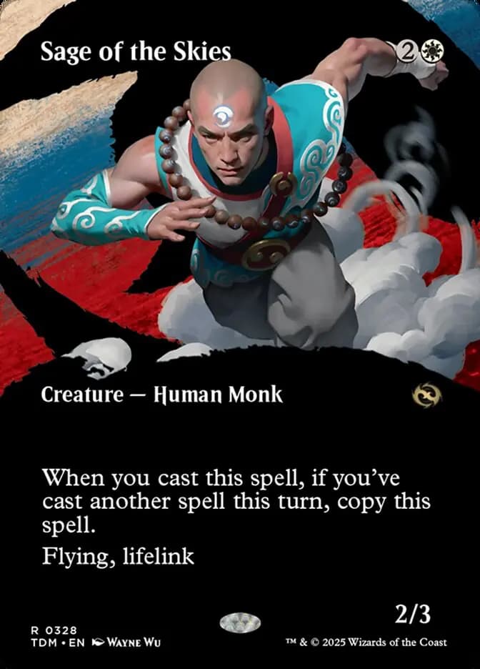 Card image of Sage of the Skies