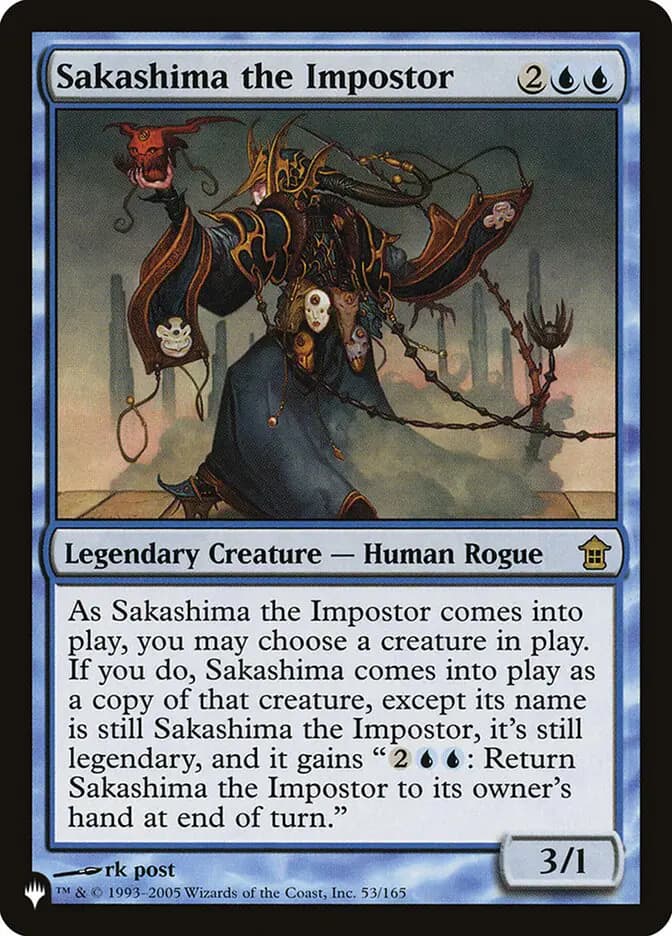 Card image of Sakashima the Impostor