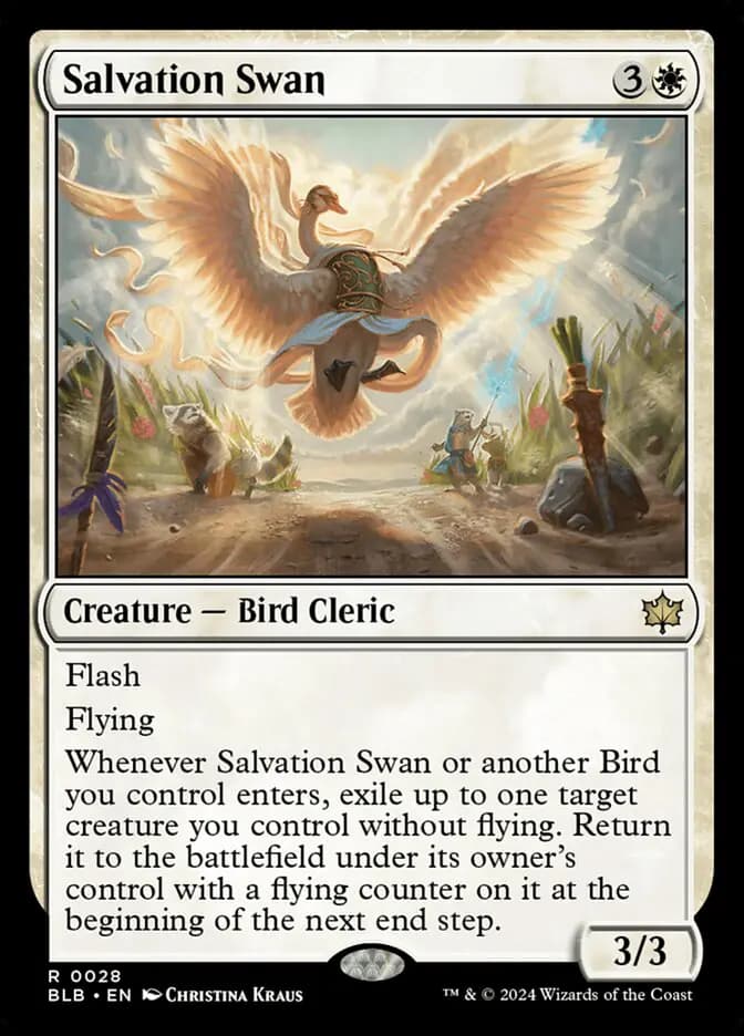 Card image of Salvation Swan
