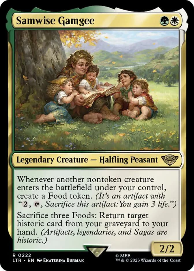 Card image of Samwise Gamgee
