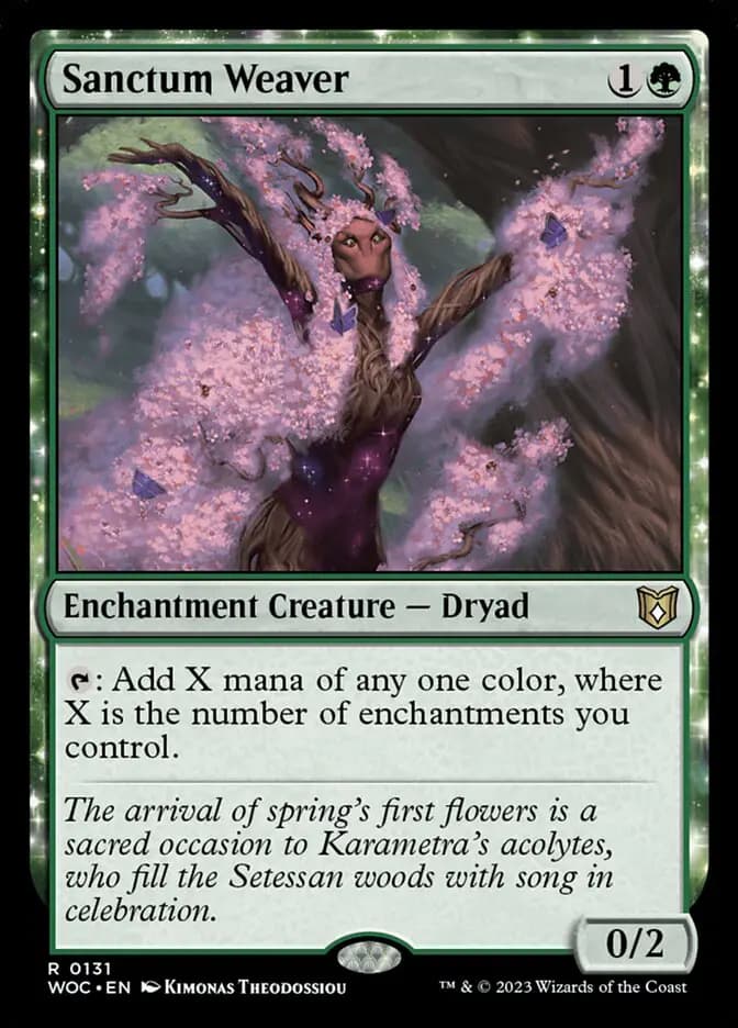 Card image of Sanctum Weaver