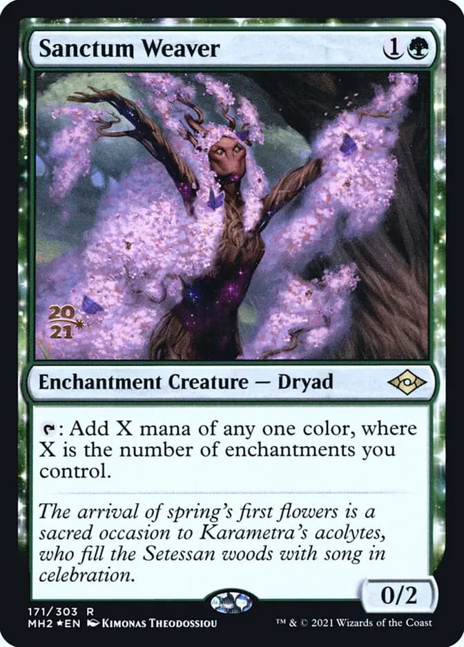 Card image of Sanctum Weaver