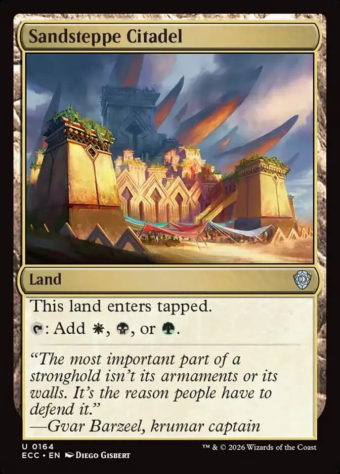 Card image of Sandsteppe Citadel