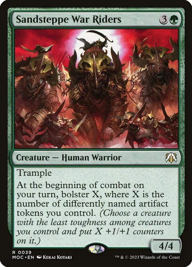 Card image of Sandsteppe War Riders