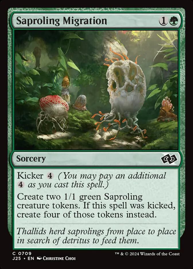 Card image of Saproling Migration