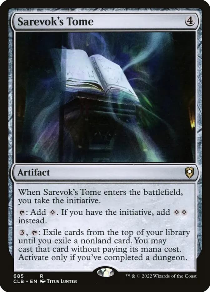 Card image of Sarevok's Tome