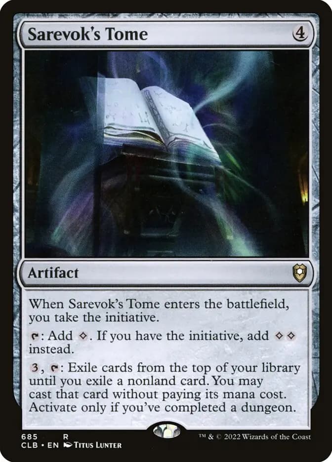 Card image of Sarevok's Tome