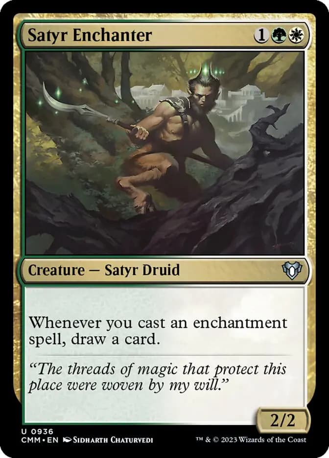 Card image of Satyr Enchanter