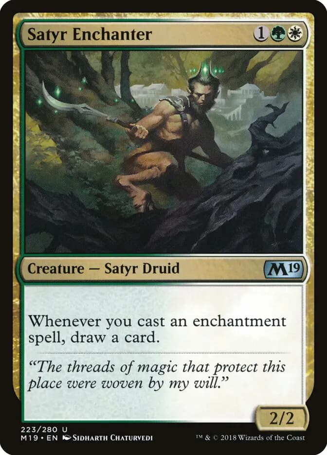 Card image of Satyr Enchanter