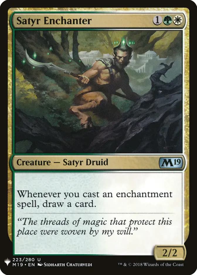 Card image of Satyr Enchanter
