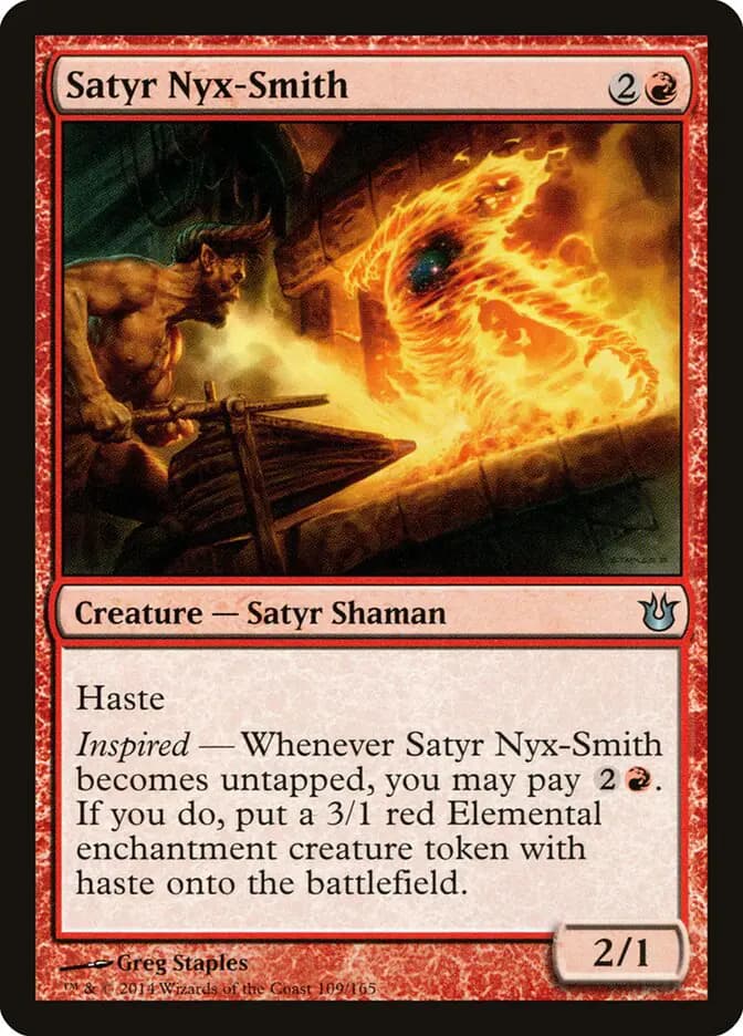 Card image of Satyr Nyx-Smith