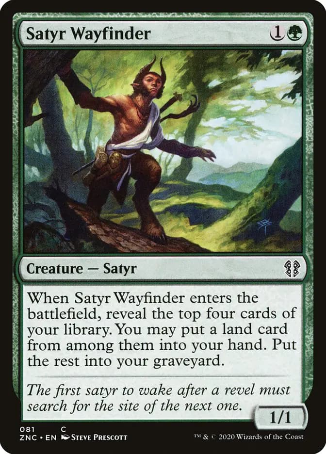 Card image of Satyr Wayfinder
