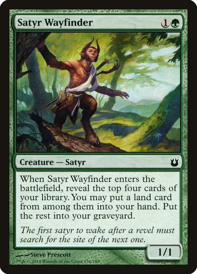 Card image of Satyr Wayfinder