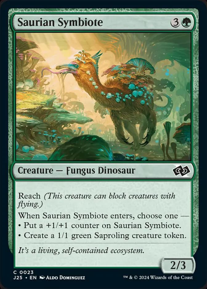 Card image of Saurian Symbiote