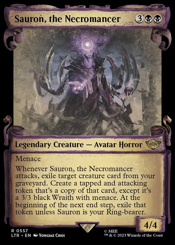 Card image of Sauron, the Necromancer