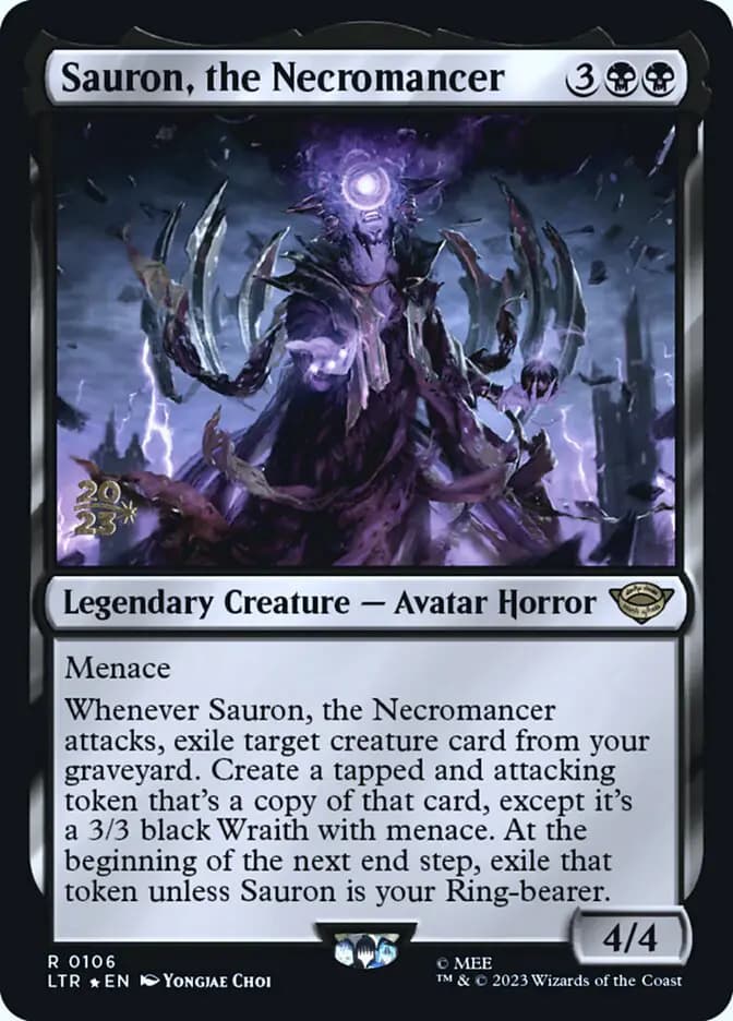 Card image of Sauron, the Necromancer