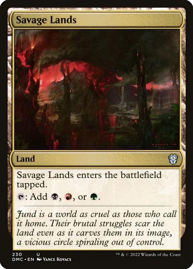 Card image of Savage Lands
