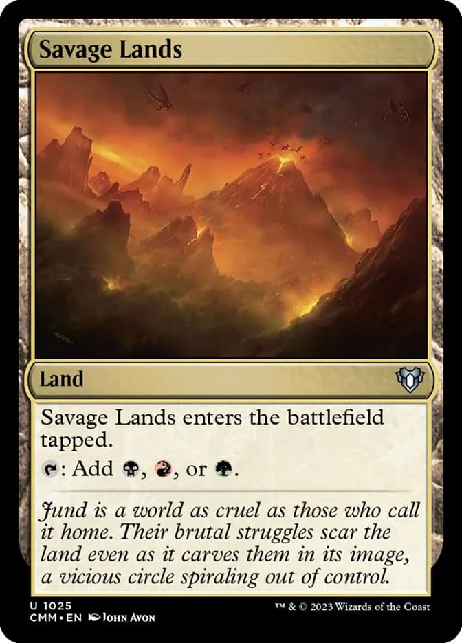 Card image of Savage Lands