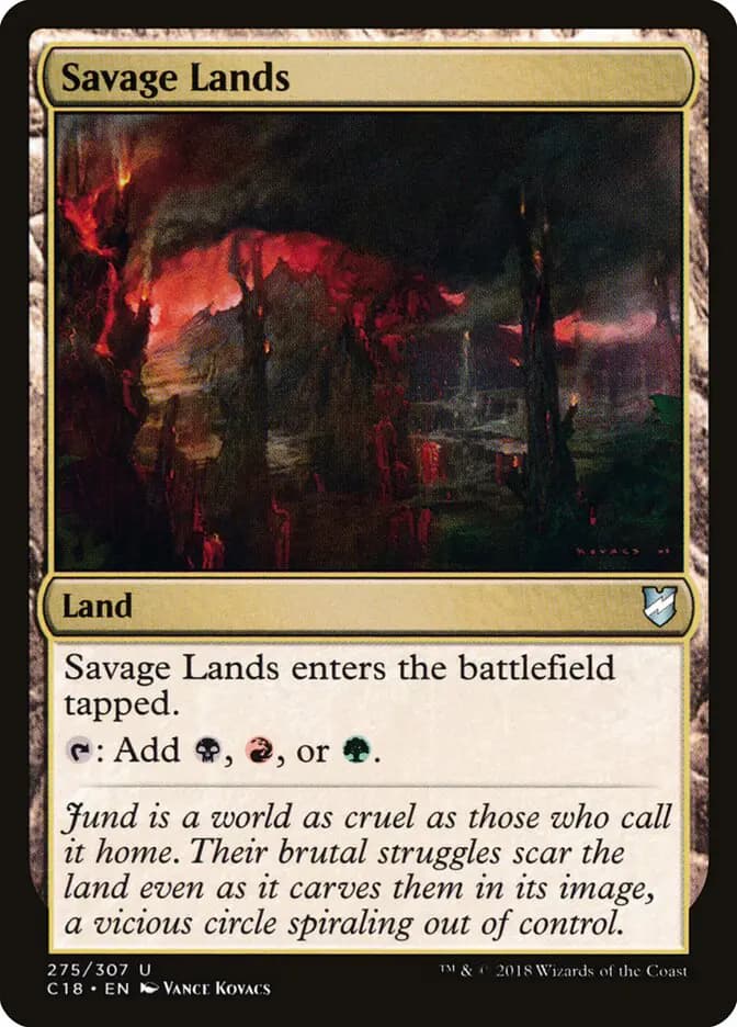 Card image of Savage Lands