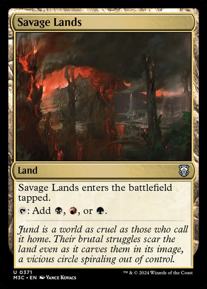 Card image of Savage Lands